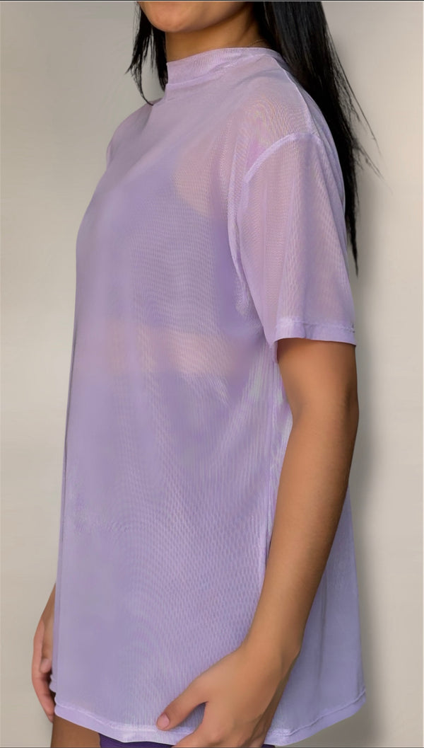 Blusão Telinha Tule Violeta