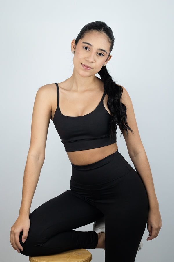 Conjunto de Top e Calça Preto